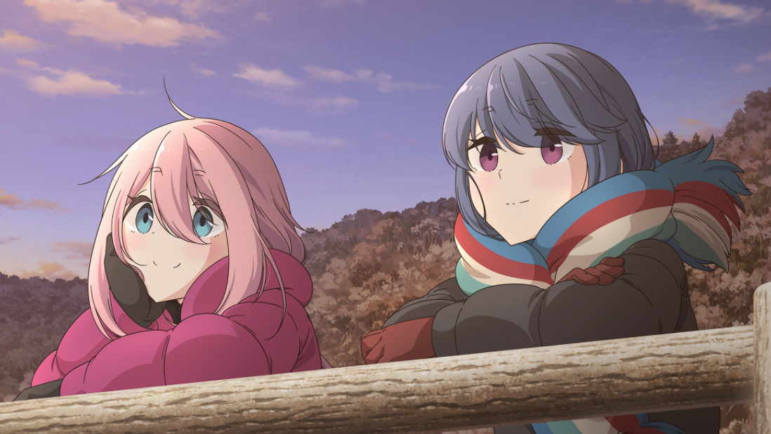 Nadeshiko and Rin from Laid-Back Camp