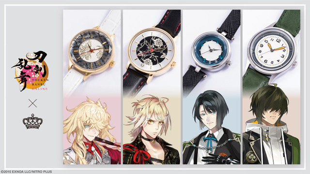 Touken Ranbu Collabs with SuperGroupies for Elegant New Watches