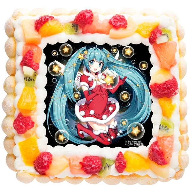 Crunchyroll - This Year's Official Hatsune Miku Christmas Cakes Now on Sale