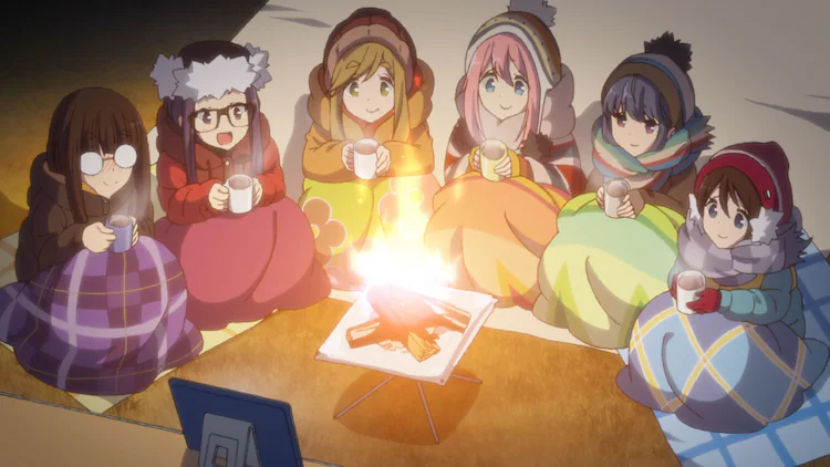 Laid-Back Camp Staffel 1 Anime-Header