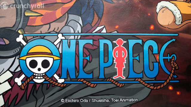 Crunchyroll - Pose with the Massive One Piece 1000 Mural in New