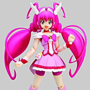 Cure March Action Figure Bandai S.H.Figuarts Smile Precure FROM JAPAN