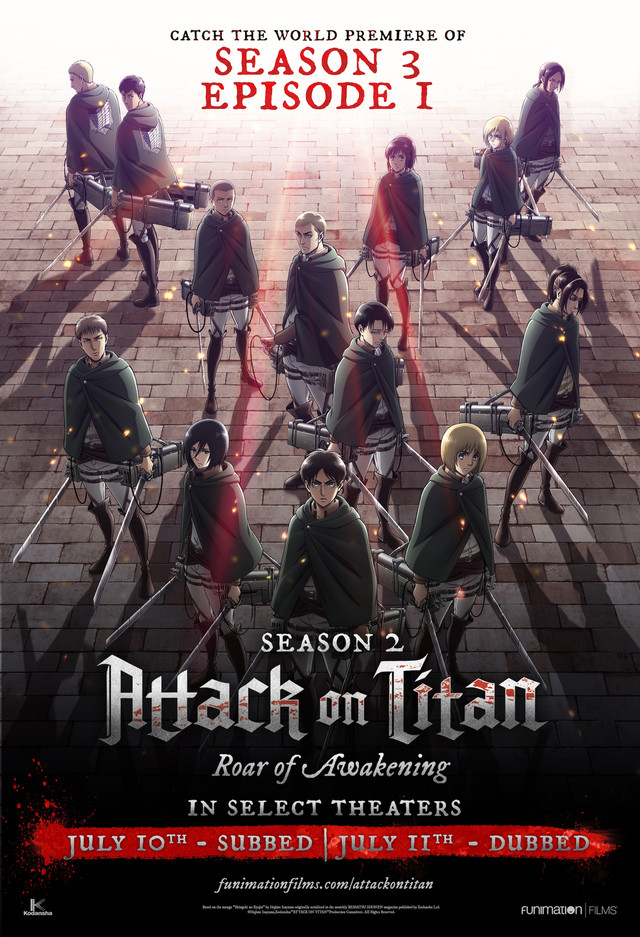 Crunchyroll - "Attack on Titan" Season 3 Premieres in U.S 