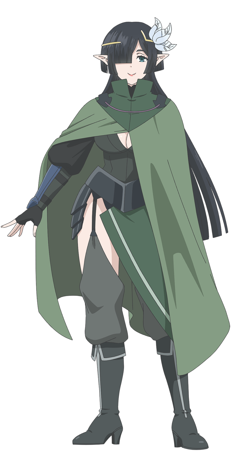 Reincarnated as a Sword Amanda character design