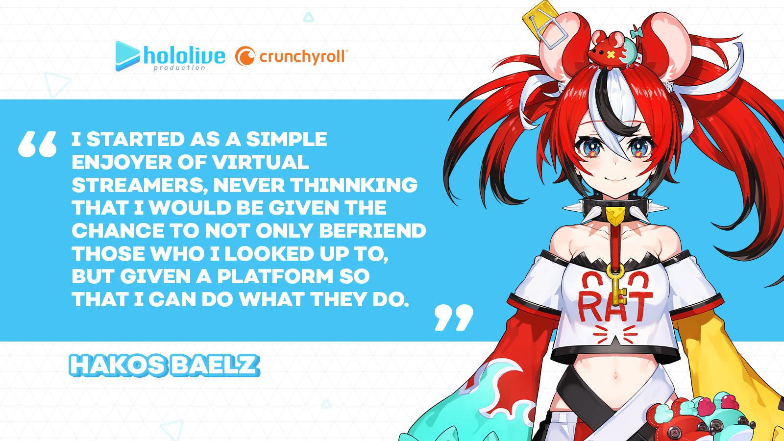 #INTERVIEW: Hakos Baelz Tells Us About Her Creative Process, Inuyasha Karaoke, And What Being A VTuber Means To Her