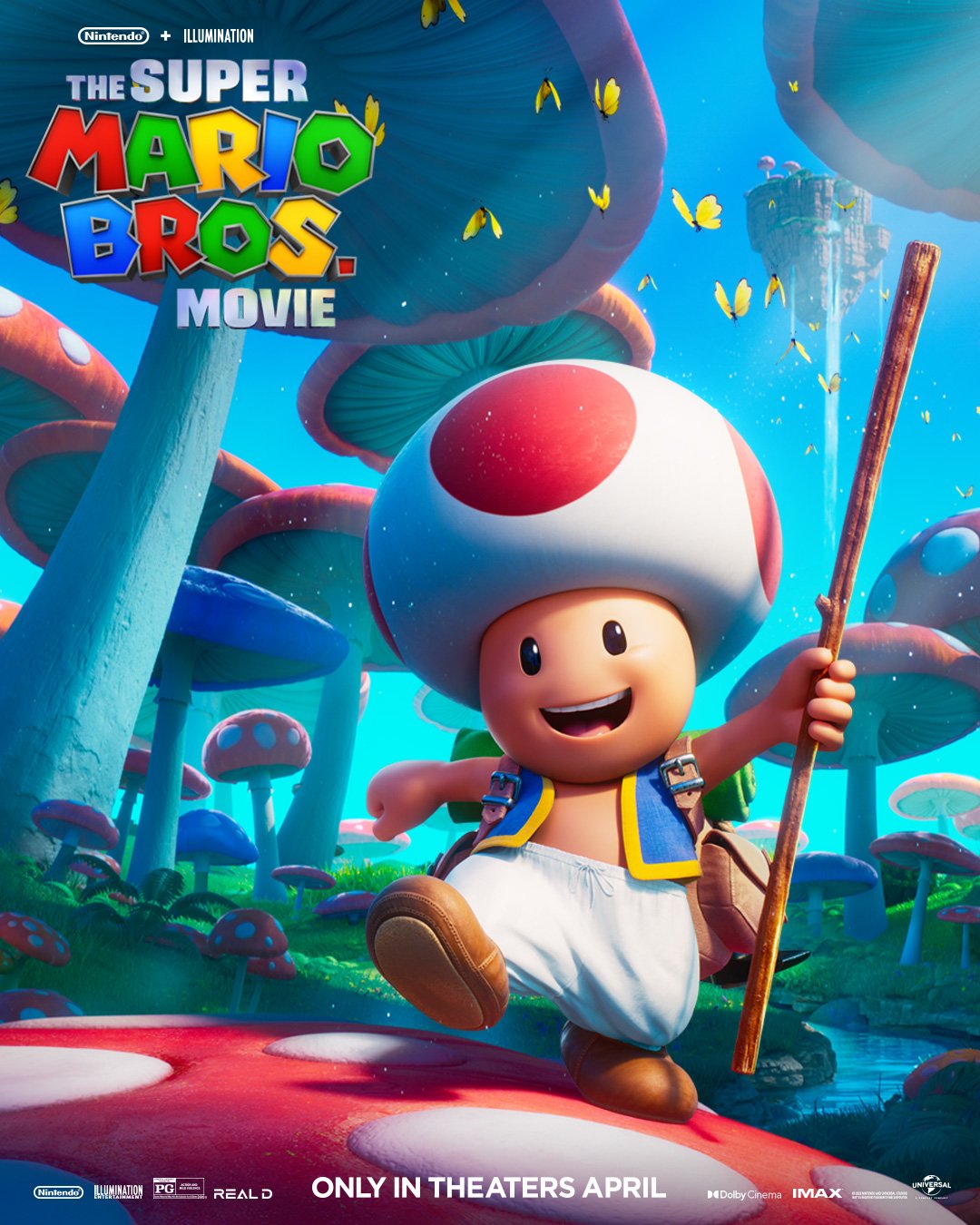 Das Filmplakat von Super Mario Bros