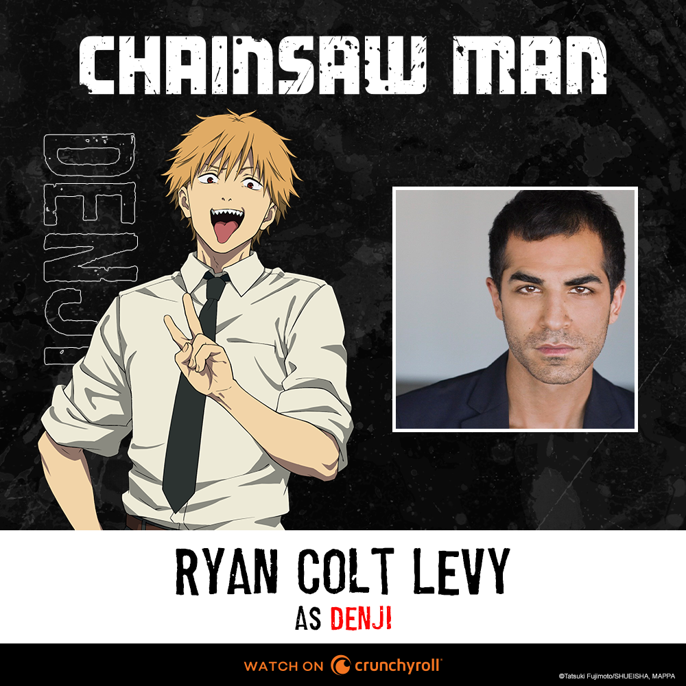 Ryan Colt Levy as Denji in Chainsaw Man