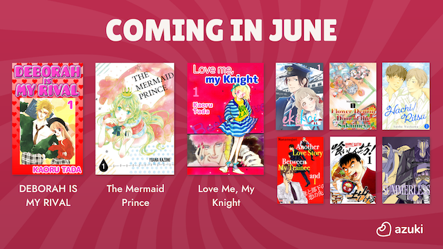 #DEBORAH IST MEINE RIVAL, Hachi/Ritsu und weitere Mangas kommen im Juni zu Azuki