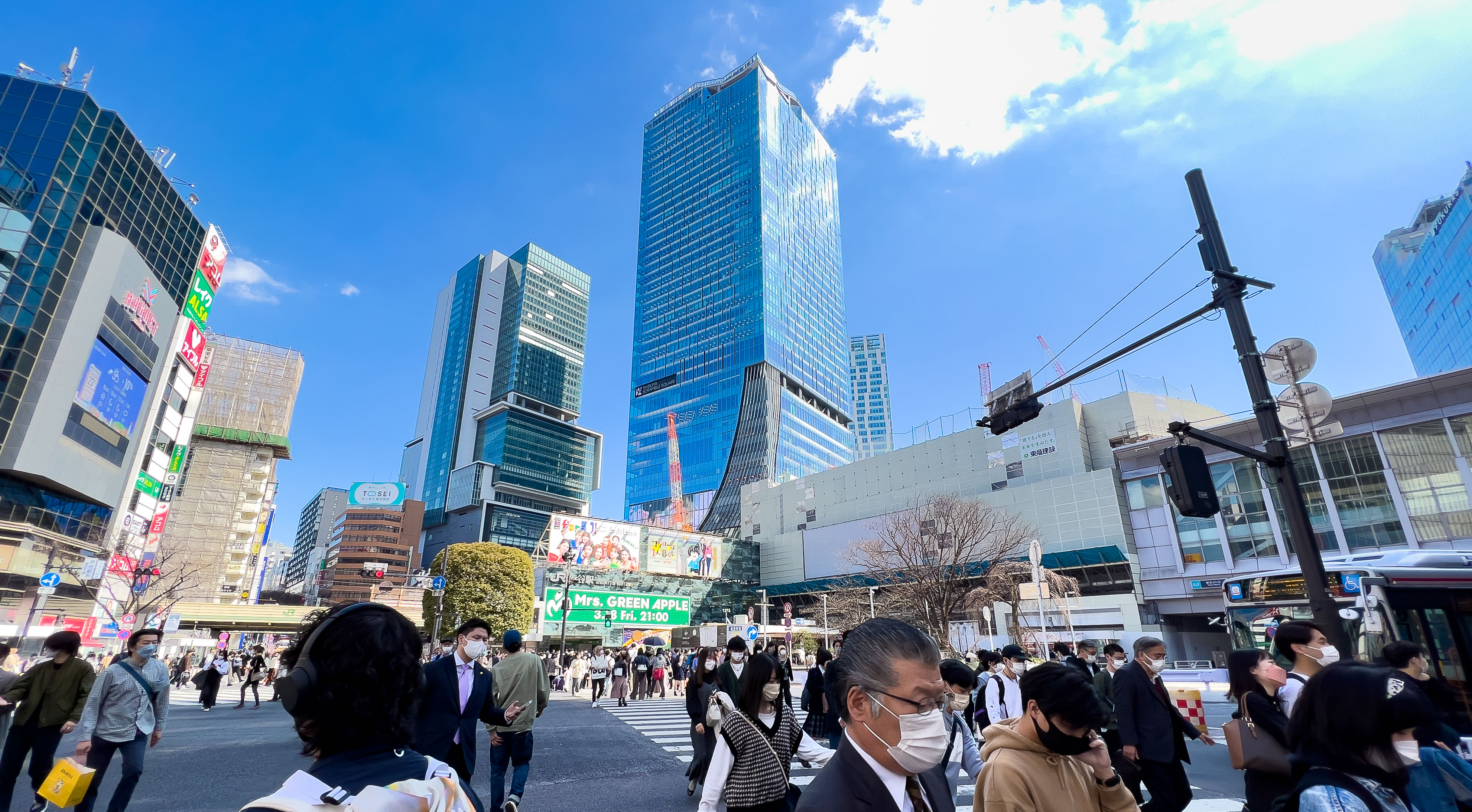 Shibuya em março de 2022 (Foto de: Daryl Harding)