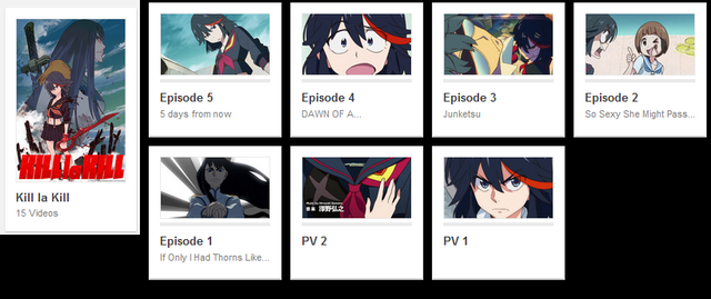 kill la kill crunchyroll
