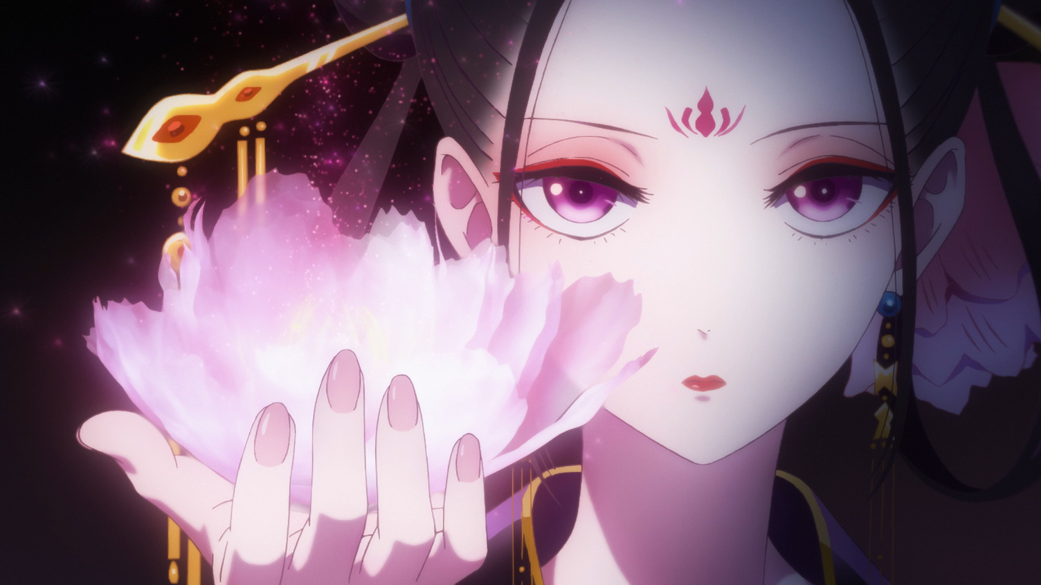 Raven of the Inner Palace anime header