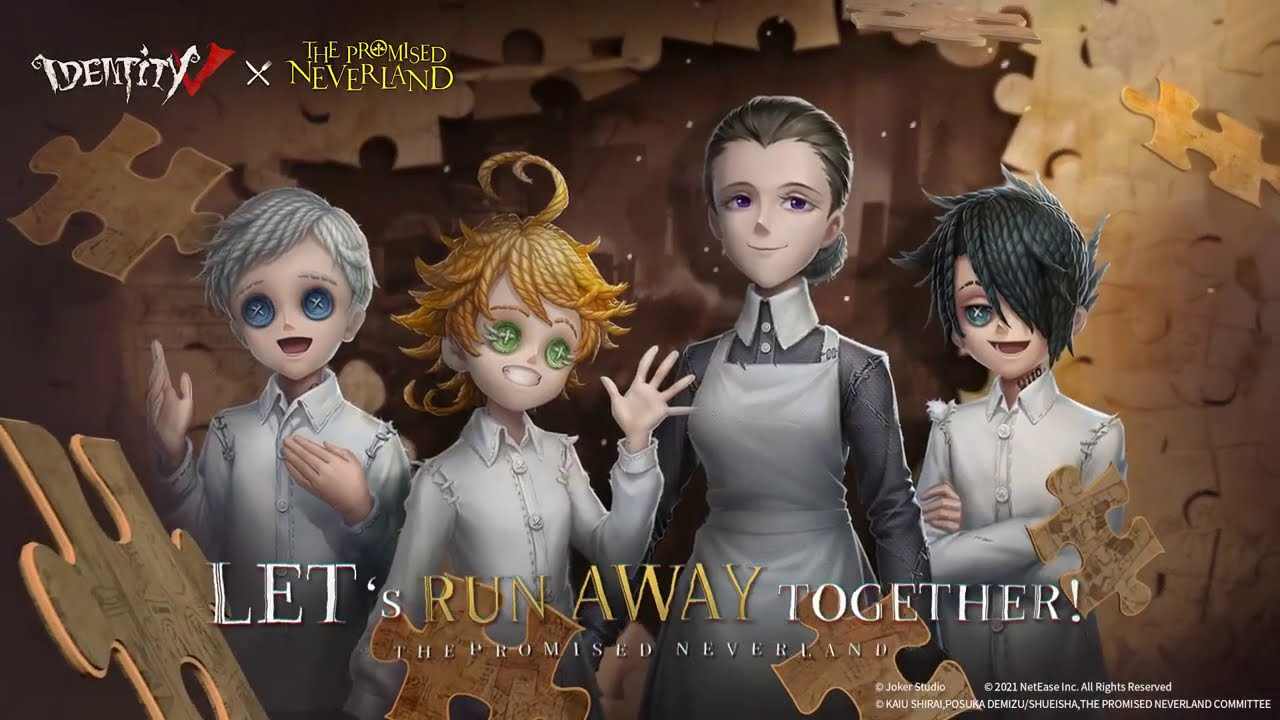 from the Identity V x PROMISED NEVERLAND crossover