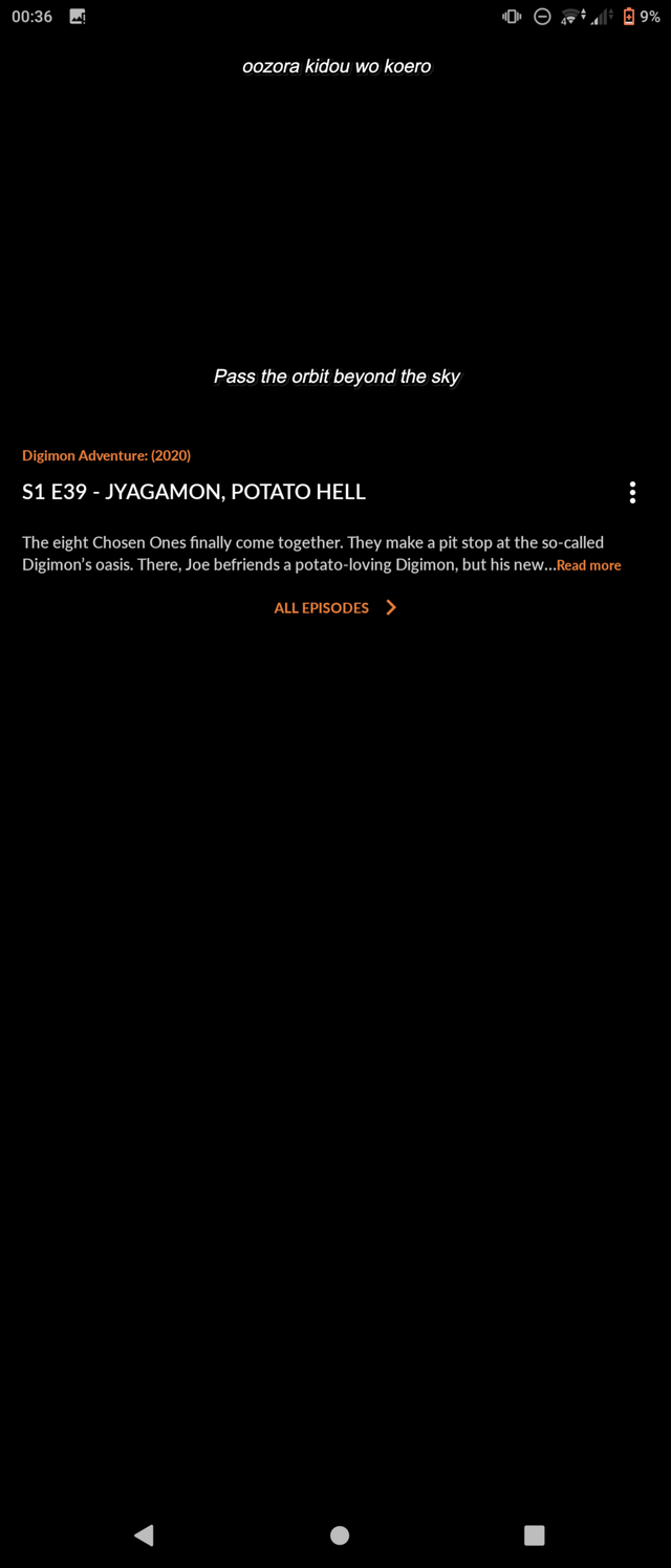 Crunchyroll - Forum - App does not play video in landscape mode