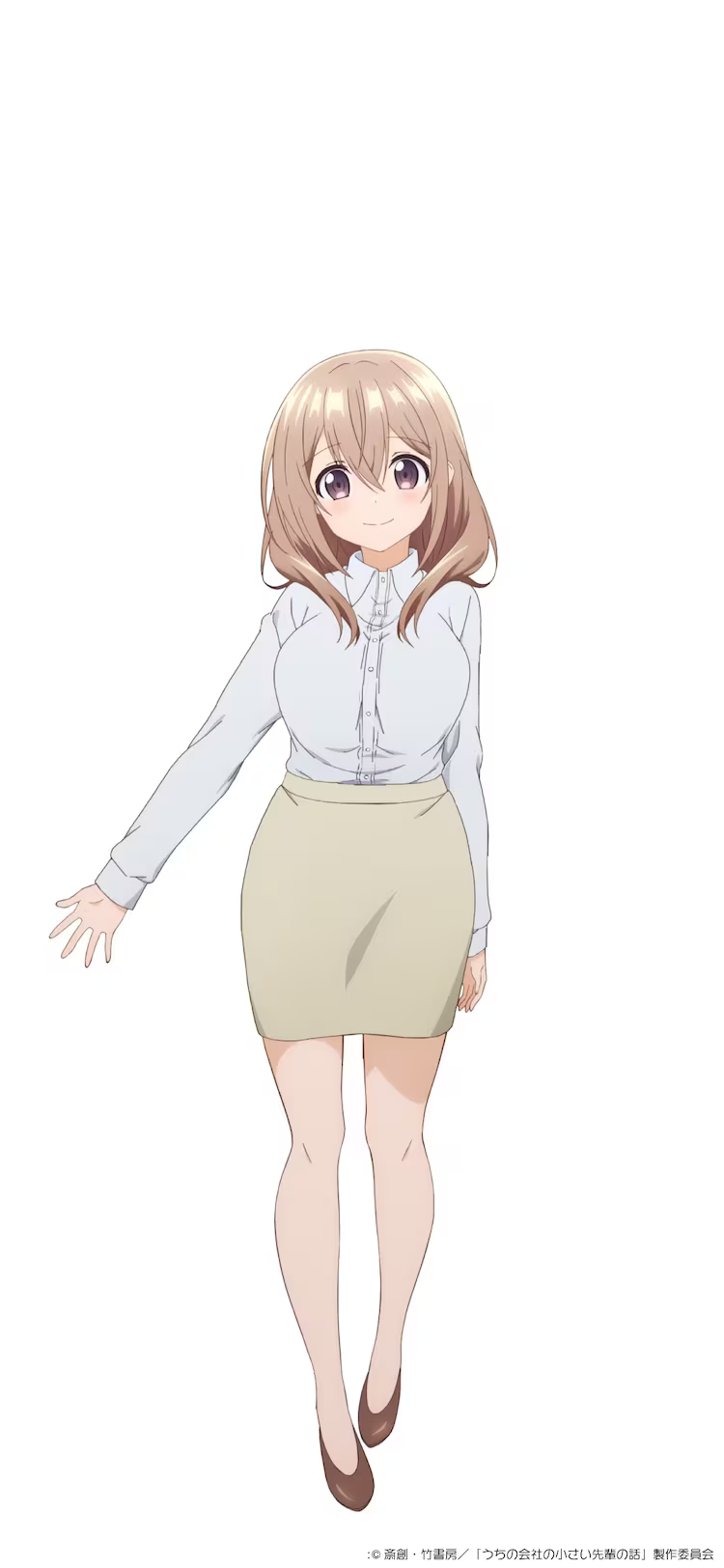 Mein Tiny Senpai Shiori Takase Charakterdesign