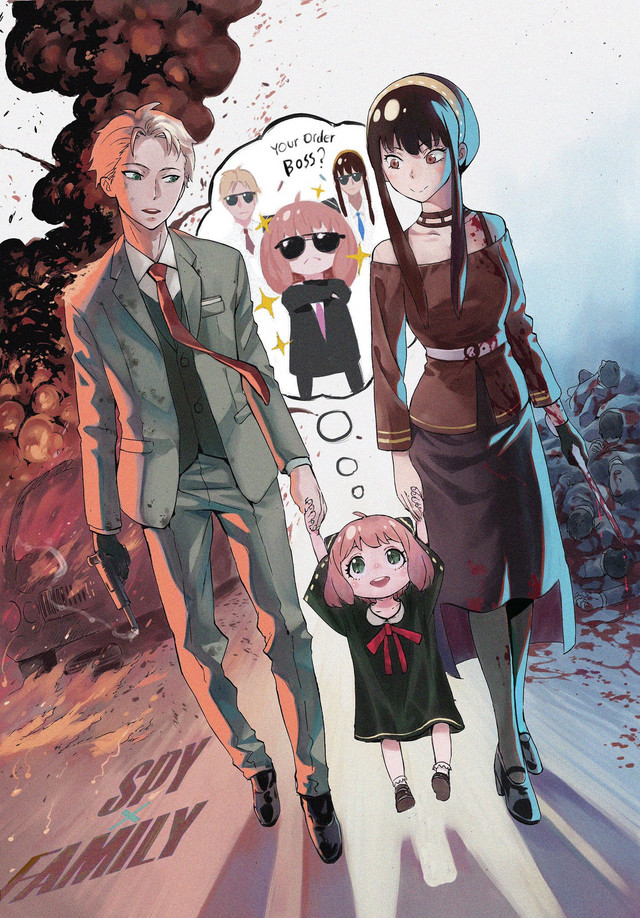 Date De Sortie Spy X Family Anime Crunchyroll - Campanha de fanart de SPY x FAMILY no Twitter traz