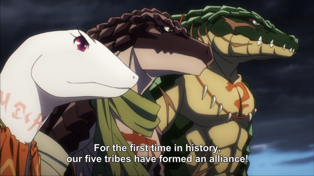 Crunchyroll Romance Of The Reptile Kingdom The Lizard Love Story Of Overlord Explained