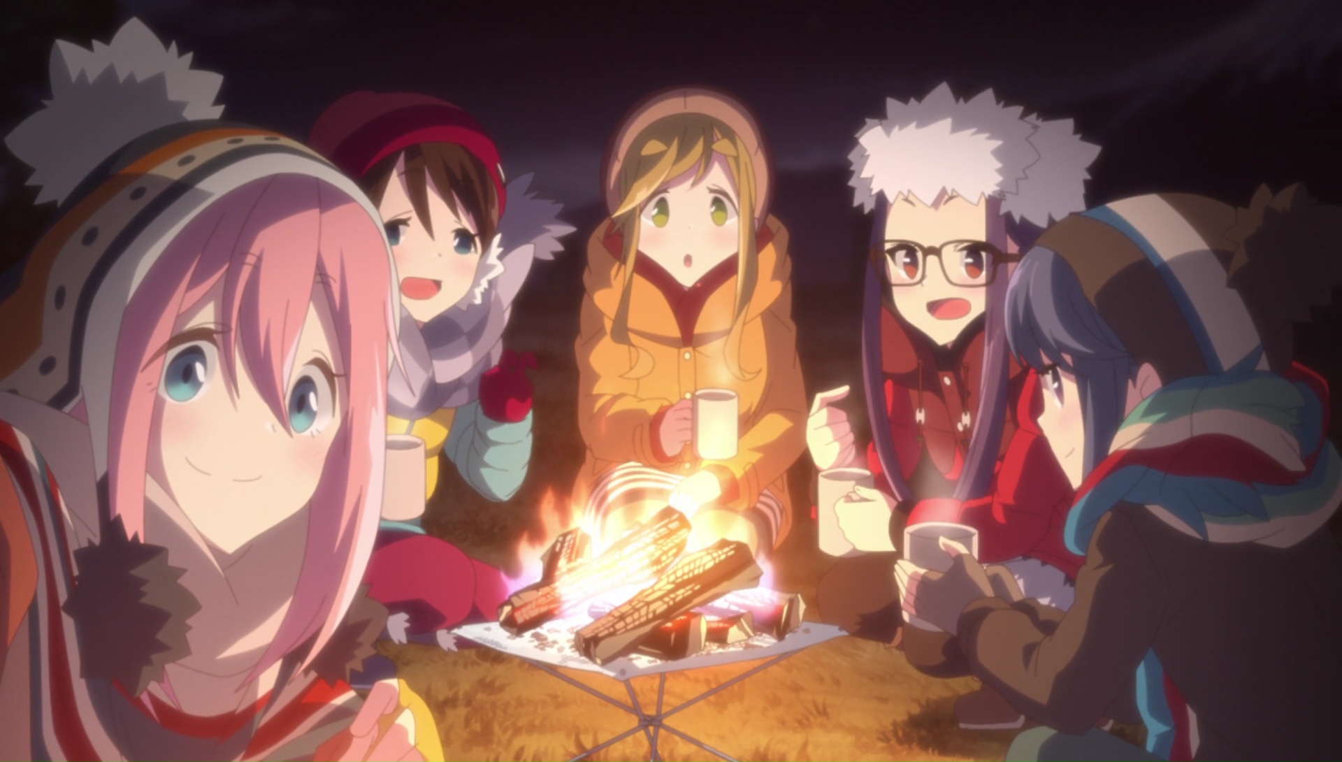 The Girls of Laid-Back Camp