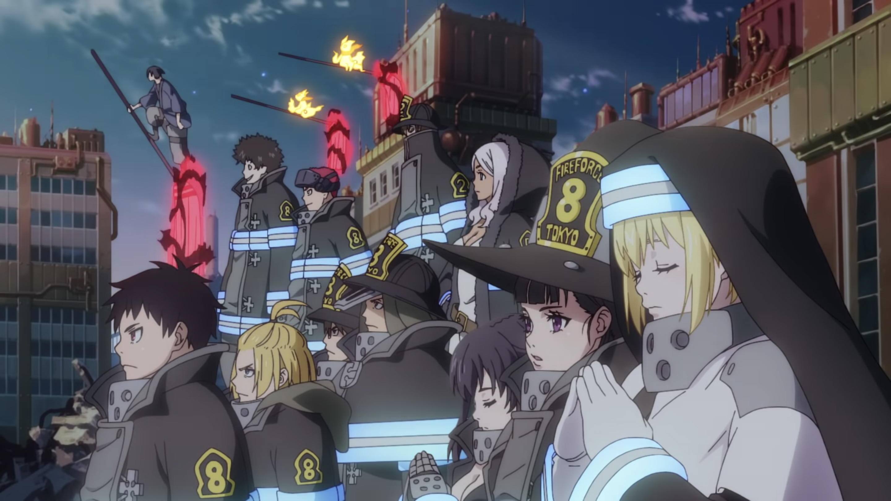 Crunchyroll - Watch Fire Force TV Anime Flamin' New Creditless OP From