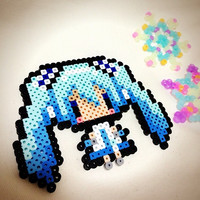 Crunchyroll - VIDEO: Hatsune Miku Perler Bead Creations