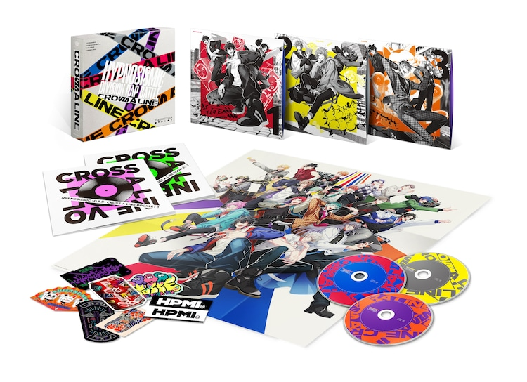 HYPNOSISMIC "CROSS THE LINE" 3-disc limited edition set
