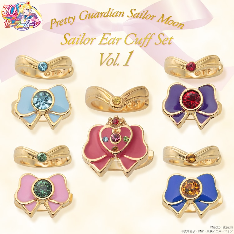 Pretty Guardian Sailor Moon Sailor Ear Cuff Set - Vol. 1