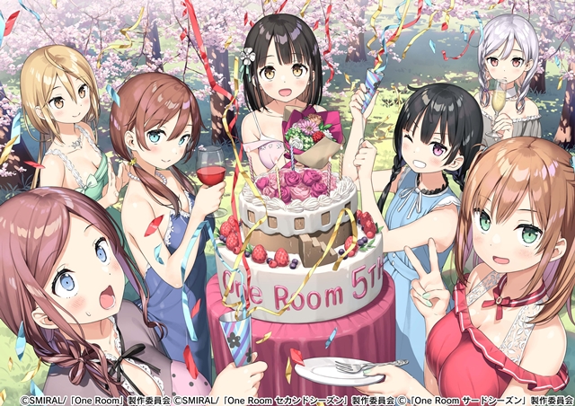 Crunchyroll - All Heroines Gather in One Room Anime's 5th Anniversary  Illustration