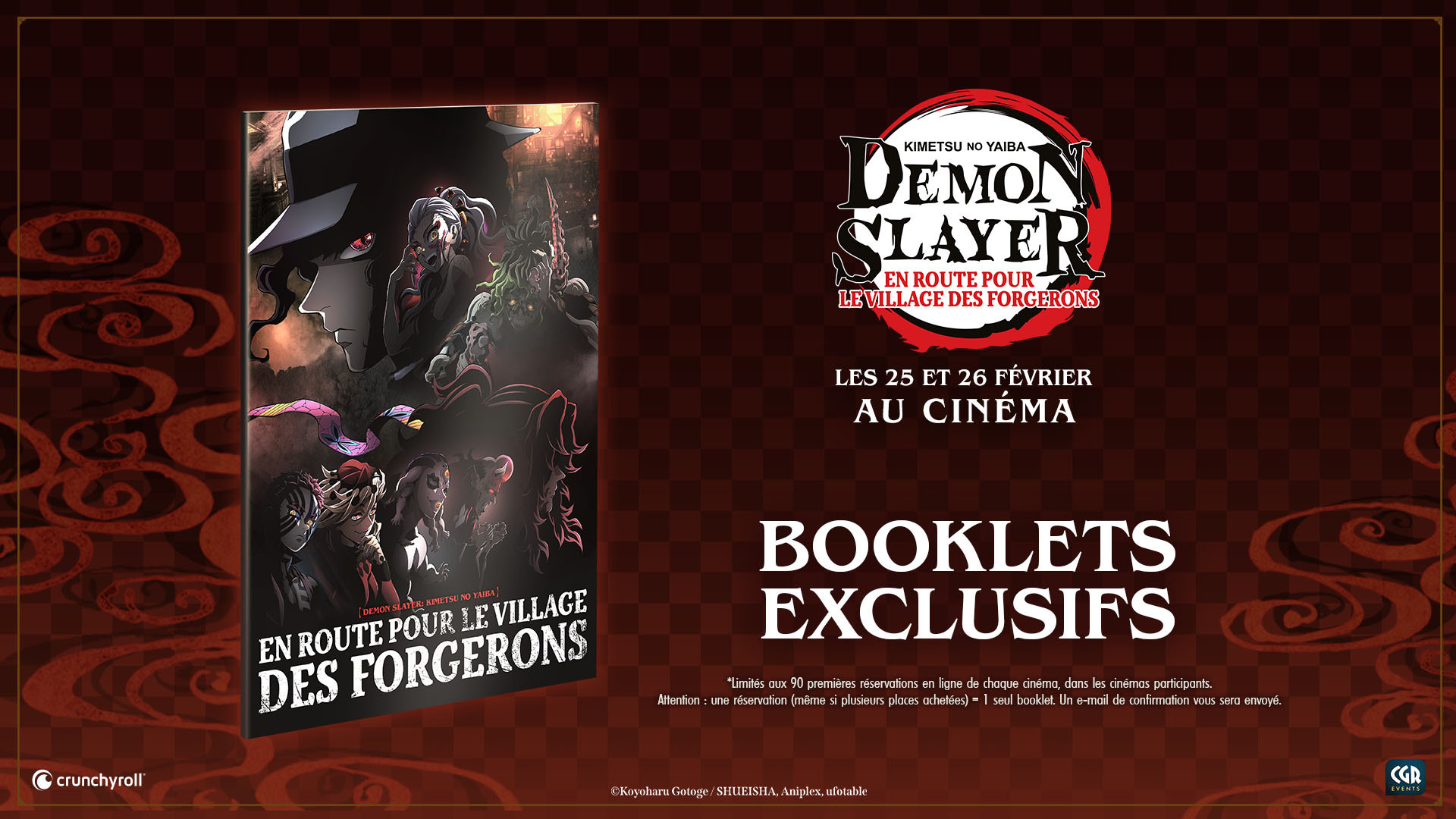 Demon Slayer Village Des Forgerons Crunchyroll - La billetterie de Demon Slayer En route pour le village des  forgerons est ouverte