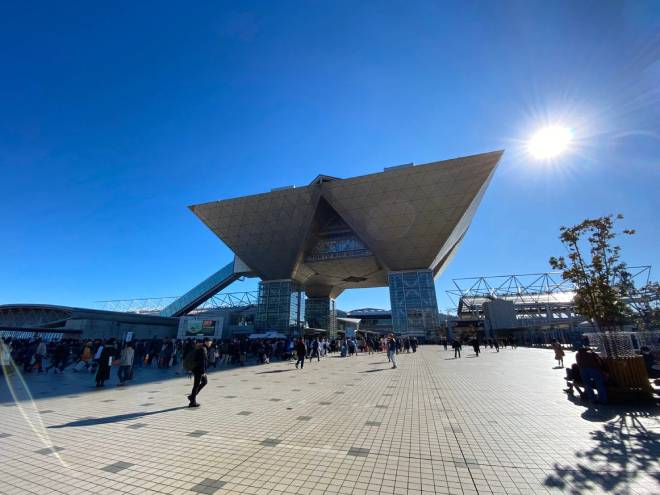 Imagen del Tokyo Big Sight durante el Comiket 97