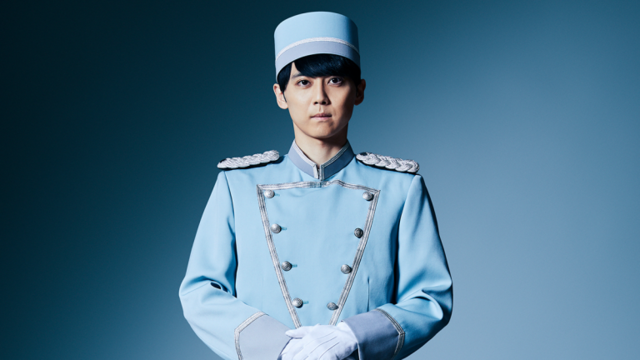 A promotional image of voice actor Yuki Kaji as the Hotel Concierge in the upcoming FMV video game, Death Come True.
