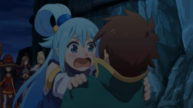 Kazuma and Aqua